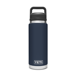 Rambler 26 oz Bottle with Chug Cap YETI - NAVY