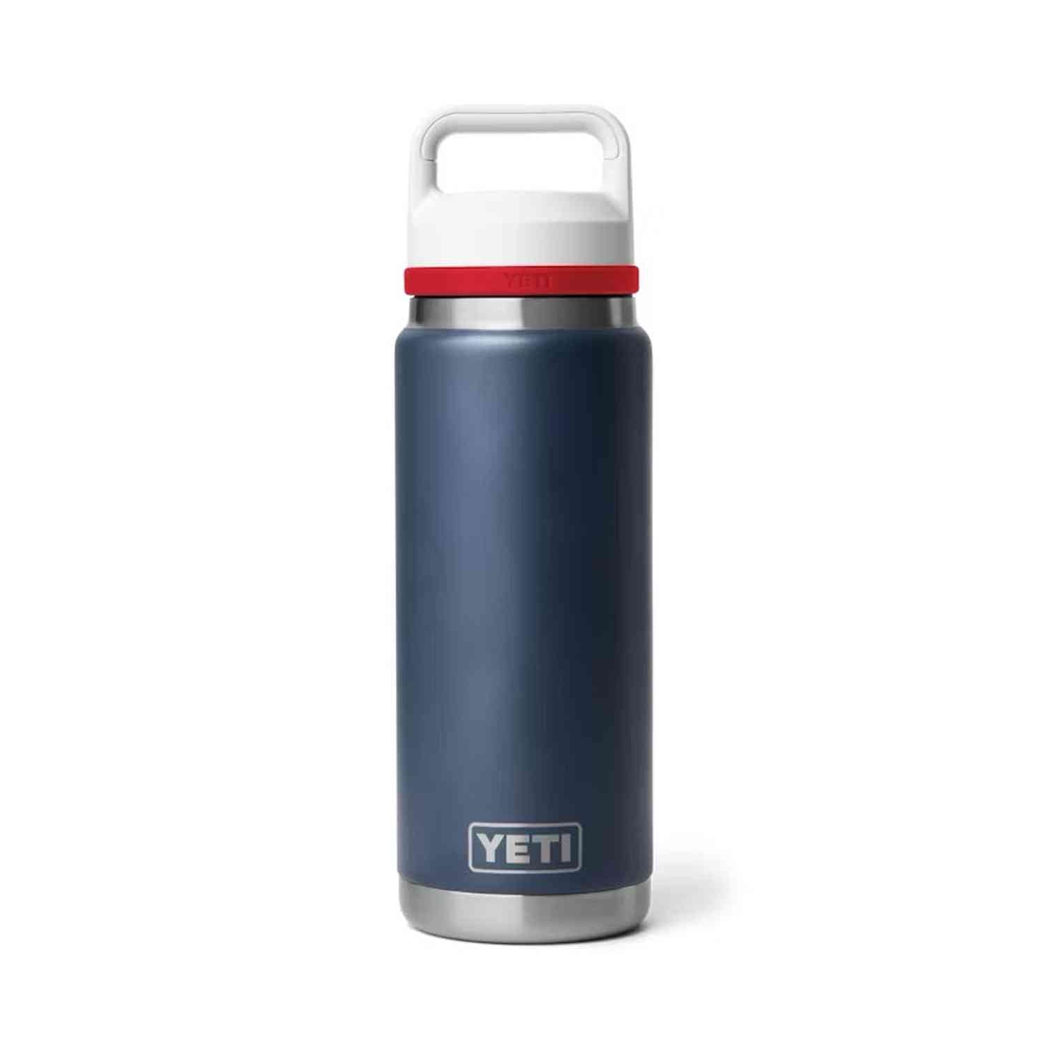 Rambler 26 oz Bottle with Chug Cap YETI - NAVY/RESCUE