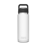 Rambler 26 oz Bottle with Chug Cap YETI - WHITE