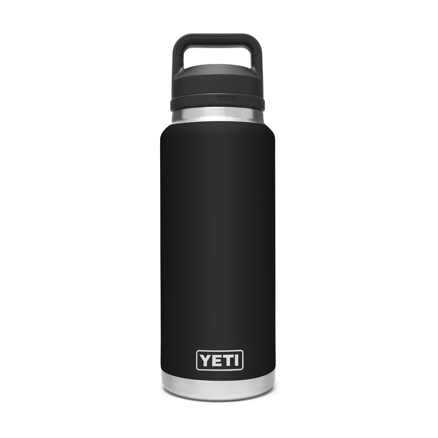Rambler 36 oz Bottle with Chug Cap YETI - BLACK
