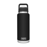 Rambler 36 oz Bottle with Chug Cap YETI - BLACK
