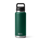 Rambler 36 oz Bottle with Chug Cap YETI - BLACK FOREST GREEN