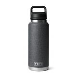 Rambler 36 oz Bottle with Chug Cap YETI - BLACK STONE
