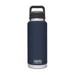Rambler 36 oz Bottle with Chug Cap YETI - NAVY