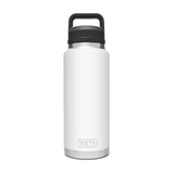 Rambler 36 oz Bottle with Chug Cap YETI - WHITE