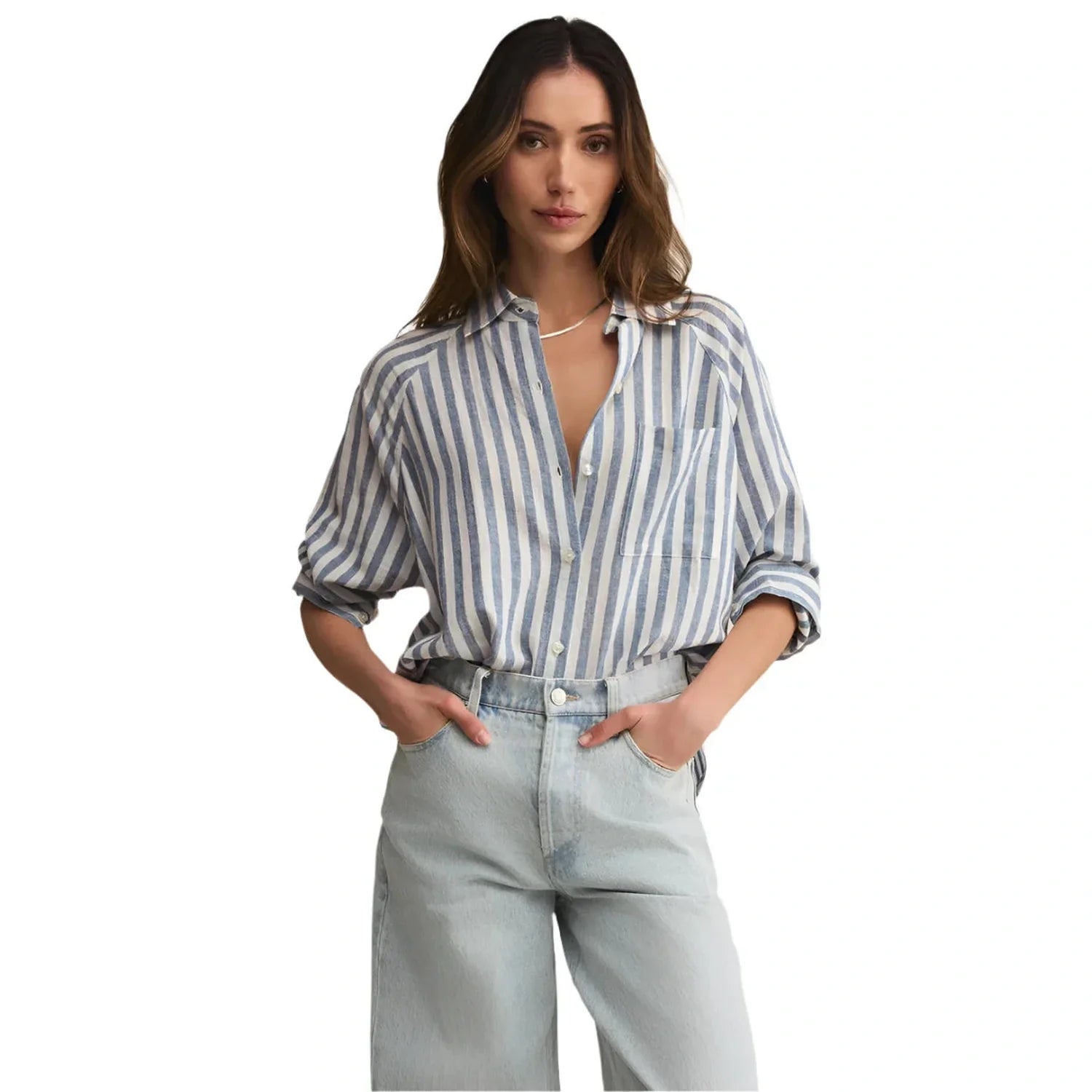 Women’s The Perfect Linen Top Z Supply - BHS BOATHOUSE / XS