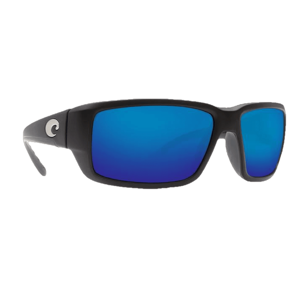 Fantail / Matte Black / Blue Mirror Glass-w580 Costa Del Mar
