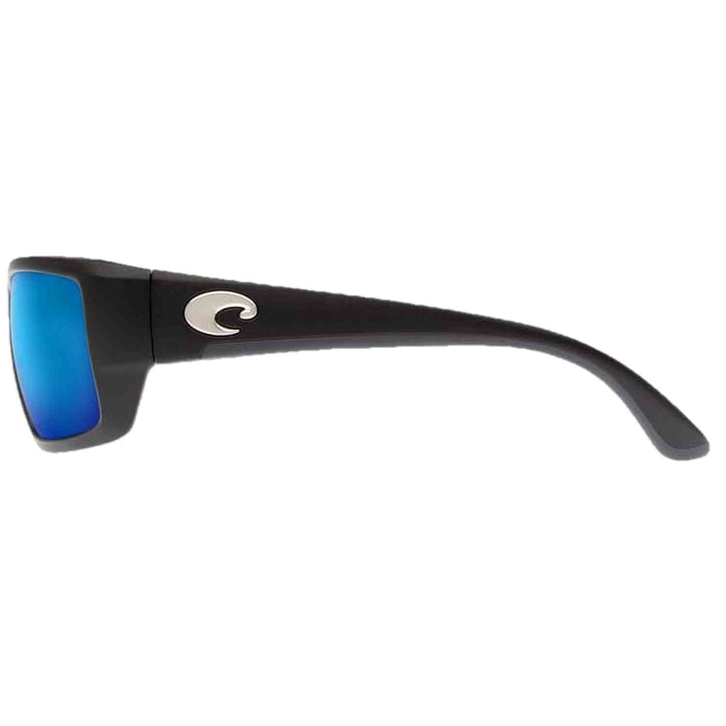 Fantail / Matte Black / Blue Mirror Glass-w580 Costa Del Mar