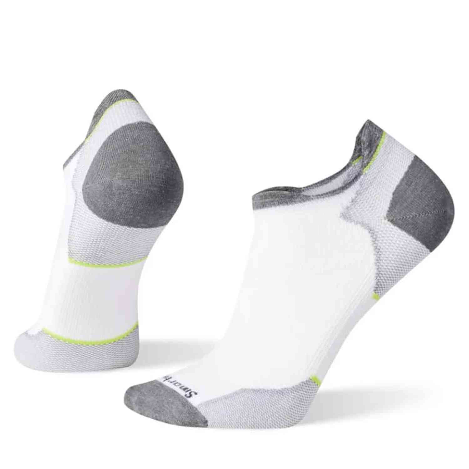 Run Zero Cushion Low Ankle Socks Smartwool - 122 WHITE / M