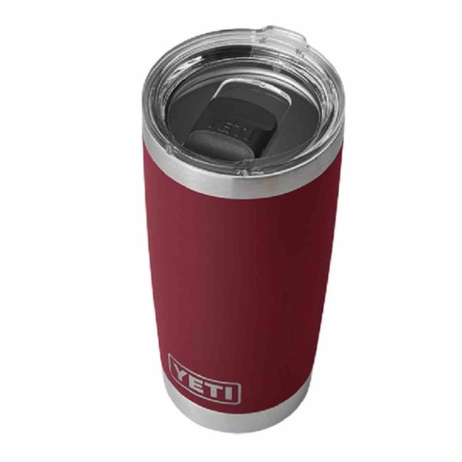 Rambler 20 oz Tumbler with Magslider Lid YETI - HARVEST RED